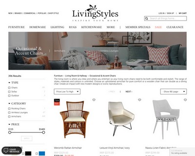 10% Off All Occasional & Accent Armchairs and Lounge Chairs | Ends 18 Sep 2020 - Living Styles