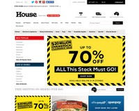$20 Million Overstock Clearance - Up to 70% a huge range of items including knife blocks and cookware @ House - House