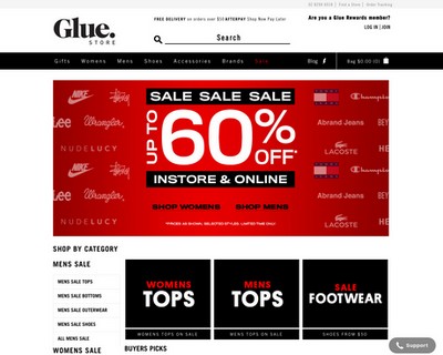 Boxing Day Sale Up to 60% OFF @ Glue Store - Glue Store