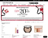 END OF SEASON SALE! Get extra 20% OFF on sale items using promo code - Sephora