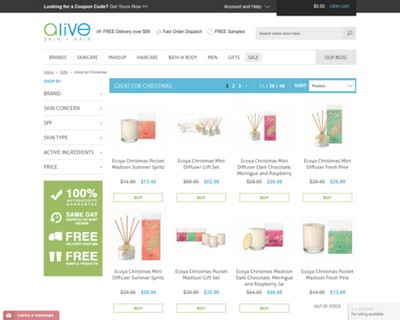 Great for Christmas Promo! Discount on selected items and Free Product Samples for every purchase  | Alive Skin + Hair - Alive Skin + Hair