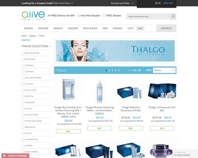 Indulge your passion for Thalgo! 26% Off plus Free Gift | Alive Skin + Hair - Alive Skin + Hair