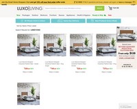Luxo Beyond Designer Industrial Platform Bed | $50 OFF for Pre-Orders - Luxo Living