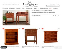 SEASONED CRAFTSMANSHIP | Mahogany Timber Wine Racks, Round Wine Tables & Stools - Living Styles