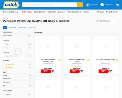 Up To 50% Off Baby & Toddler   | Catch.com.au - Catch