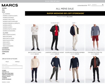 Winter Clearance SALE 50% OFF at Marcs - Marcs