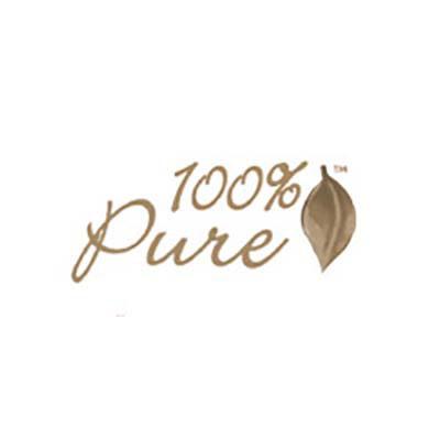 100% Pure logo