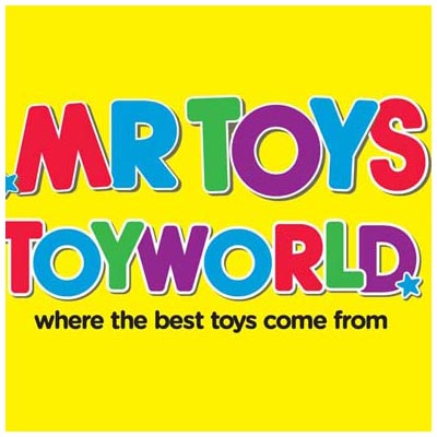 Mr Toys Toyworld logo